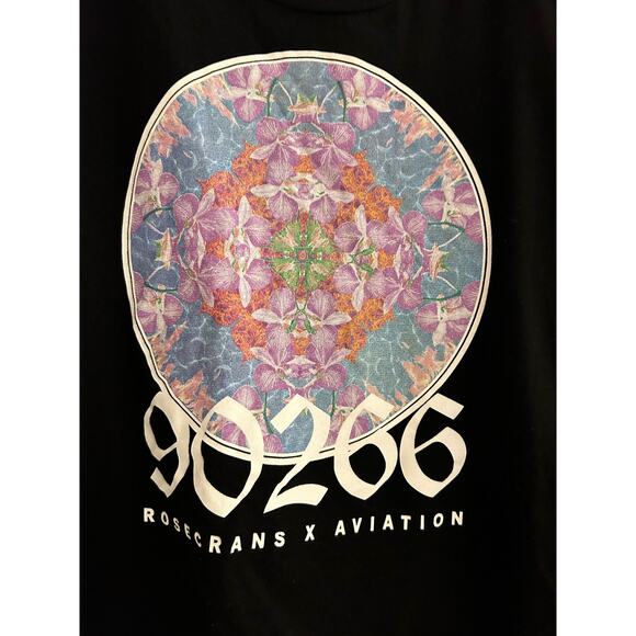 True Religion 90266 Rosecrans x Aviation Cropped Graphic Tee - Picture 3 of 6